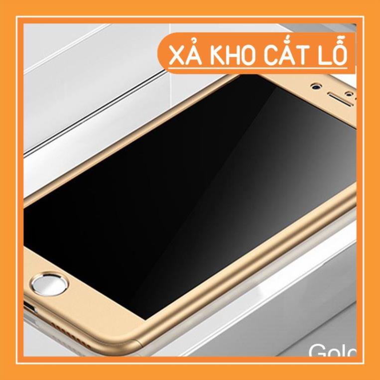Ốp lưng Iphone  6/6s, 6/6s Plus chống sốc 2 mặt (có kính cường lực)