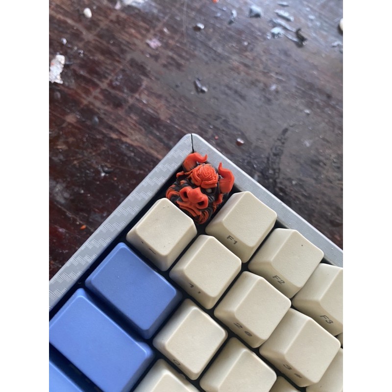 Keycap artisan bò clone