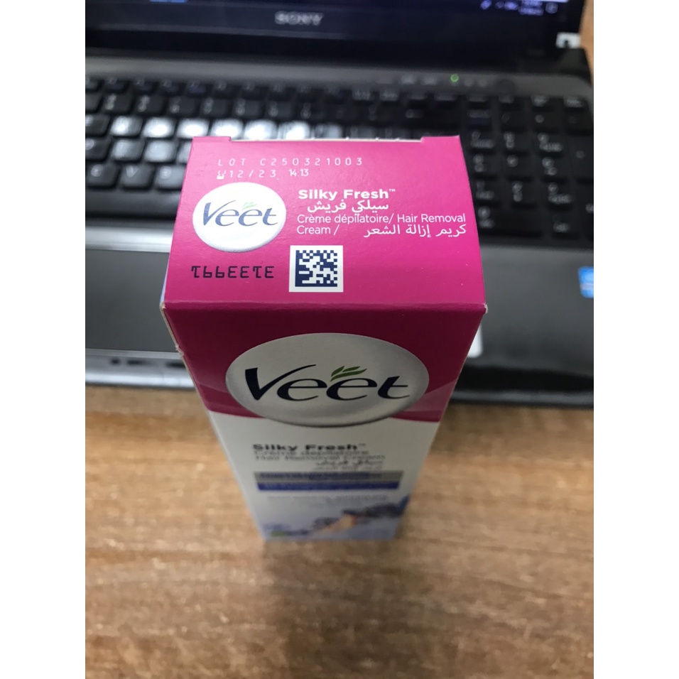 KEM TẨY LÔNG VEET SILKY FRESH