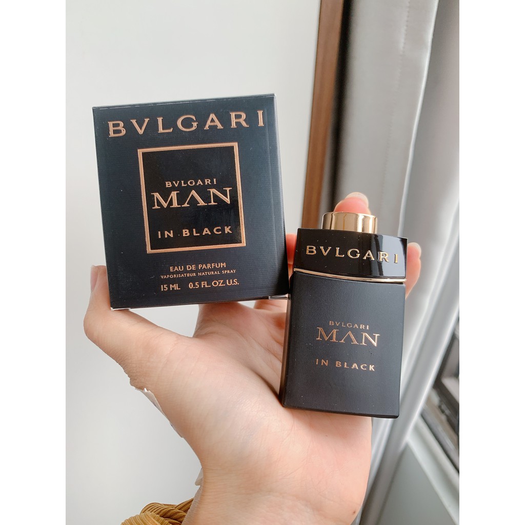 Nước hoa mini Bvlgari Man In Black EDP - 15ml