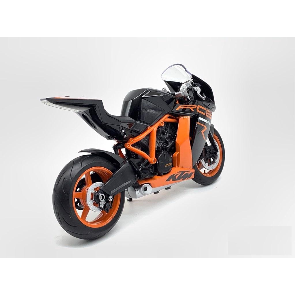MÔ HÌNH XE MOTO SIÊU XE KTM 1190 RC8 R | WELLY tỷ lệ 1:10