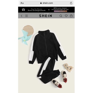 Bộ áo khoác nỉ Shein