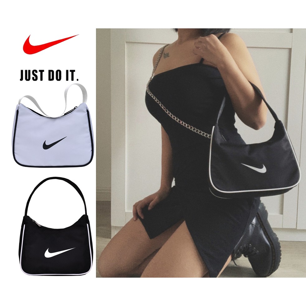Túi xách đeo vai in logo Nike thời trang dành cho nữ