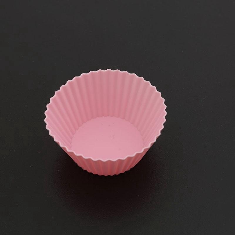 Set 12 khuôn silicone làm bánh cupcake tiện dụng