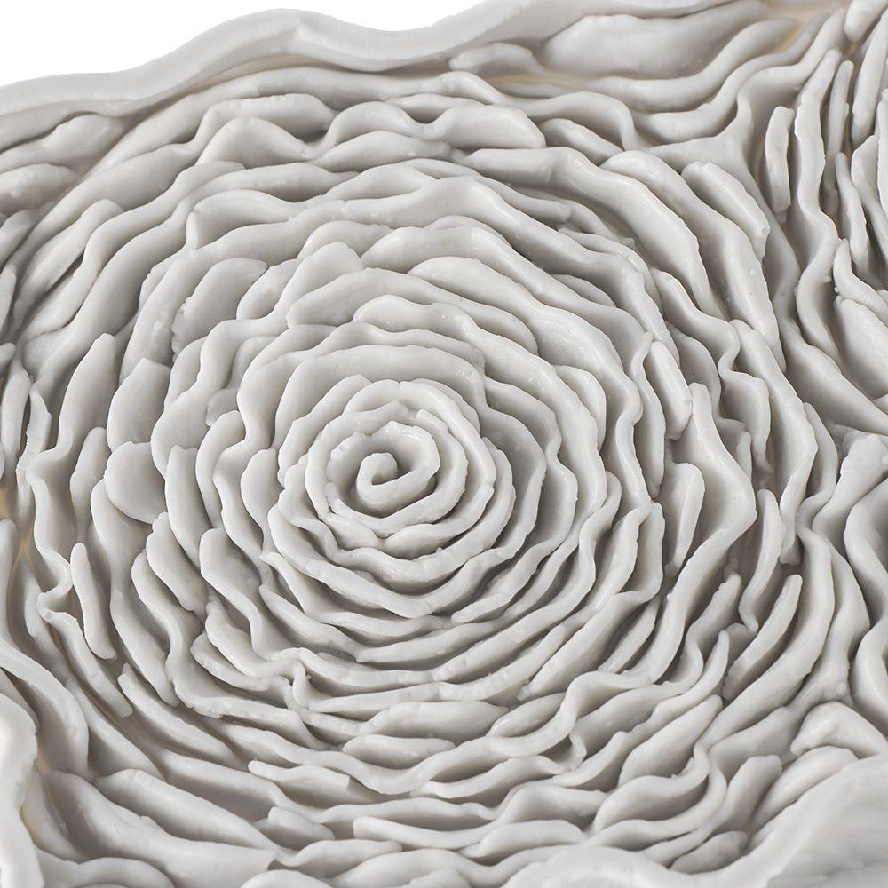 Khuôn Silicone Làm Bánh Hình Hoa Hồng Xếp Ly