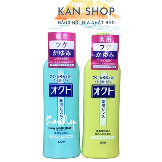 Dầu gội, dầu xả Lion ngăn ngừa gàu Okuto Nhật Bản 320ml | Kan shop hàng Nhật
