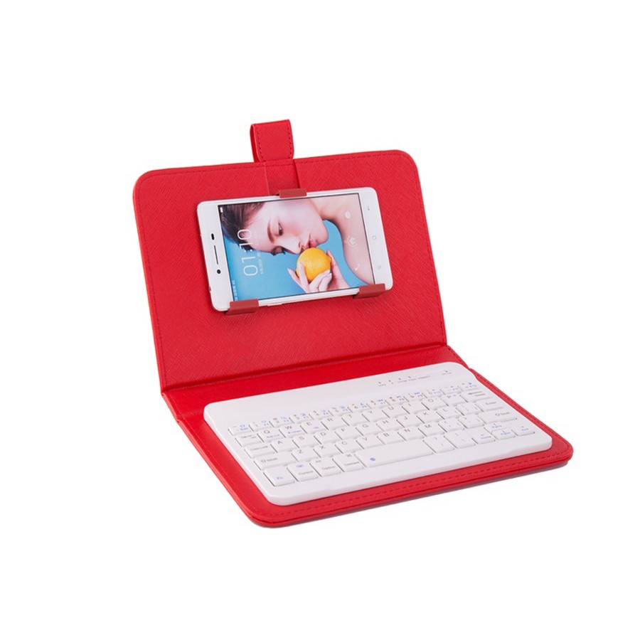 Bao da ban phím điện thoại loại bluetooth Iphone,android | BigBuy360 - bigbuy360.vn