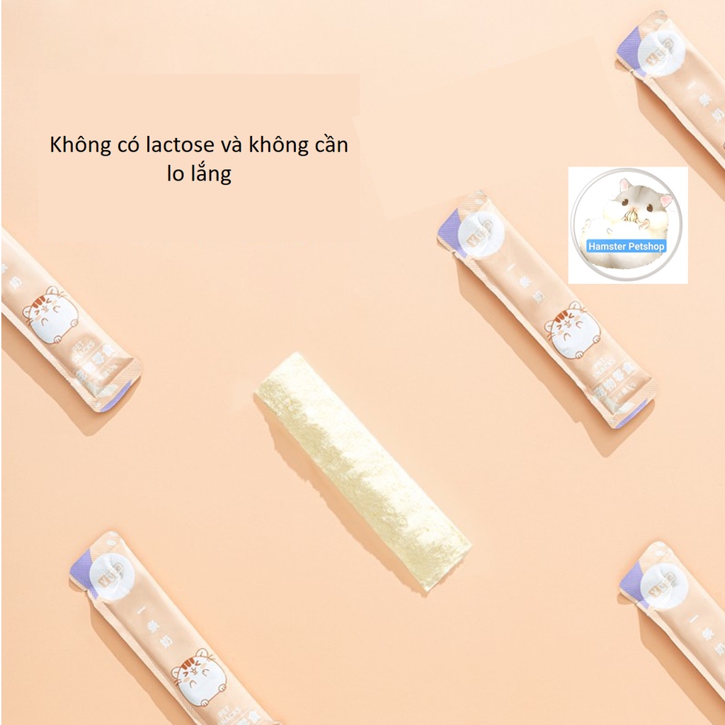 Sữa dê cô đặc cho Hamster , Sóc ,nhím 10g