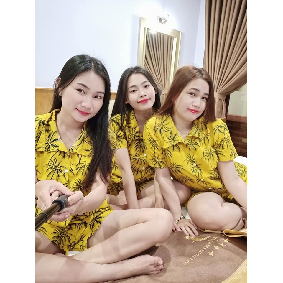 SET BỘ ĐI BIỂN CỌ VÀNG CHO GIA ĐÌNH, CẢ TEAM, CÔNG TY