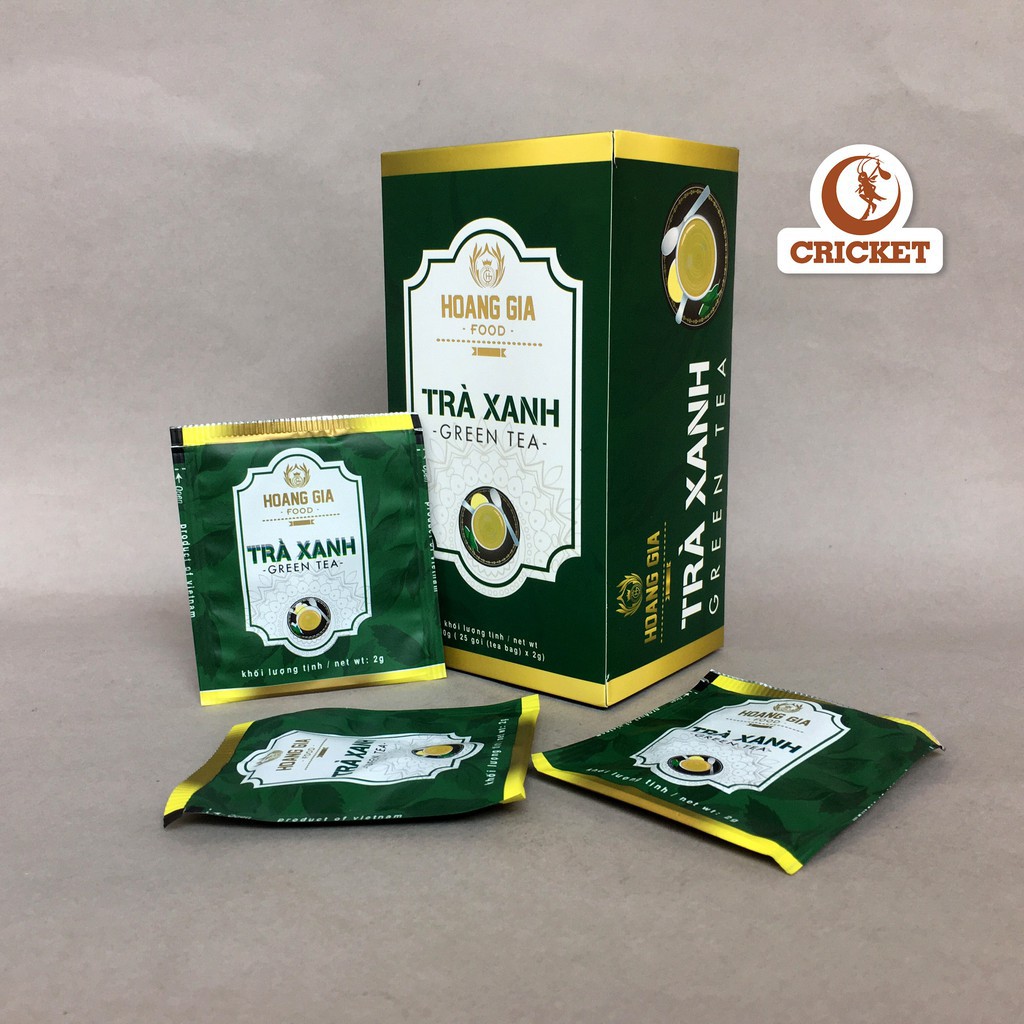 Trà xanh túi lọc Hoàng Gia (Bán lẻ 8 Gói x 2g) | BigBuy360 - bigbuy360.vn