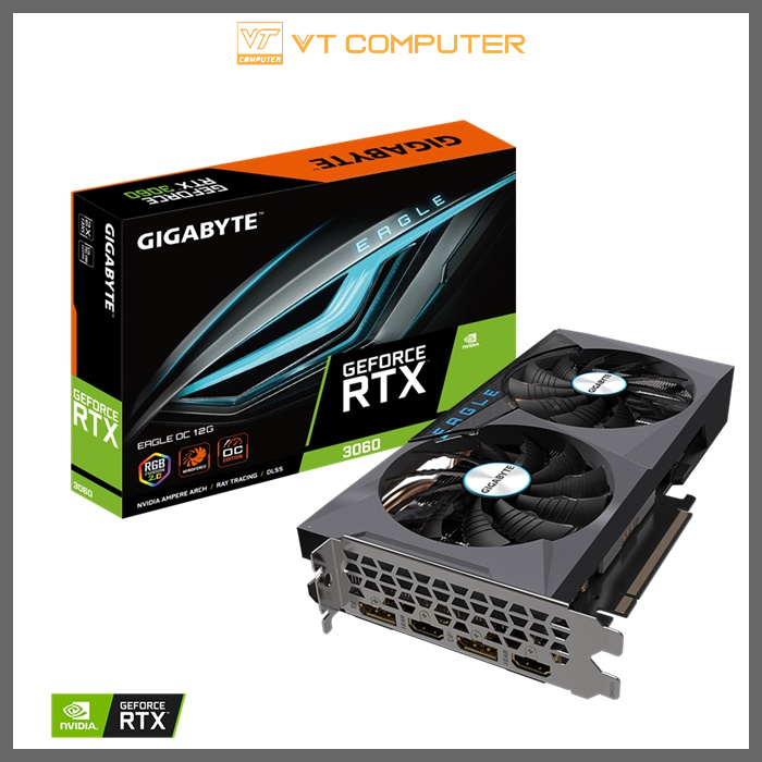 Card Màn Hình VGA RTX 3060 12Gb Gigabyte / Bảo Hành 36 Tháng