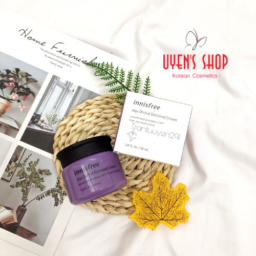 Kem dưỡng chống lão hóa Innisfree Jeju Orchid Enriched Cream 50ml