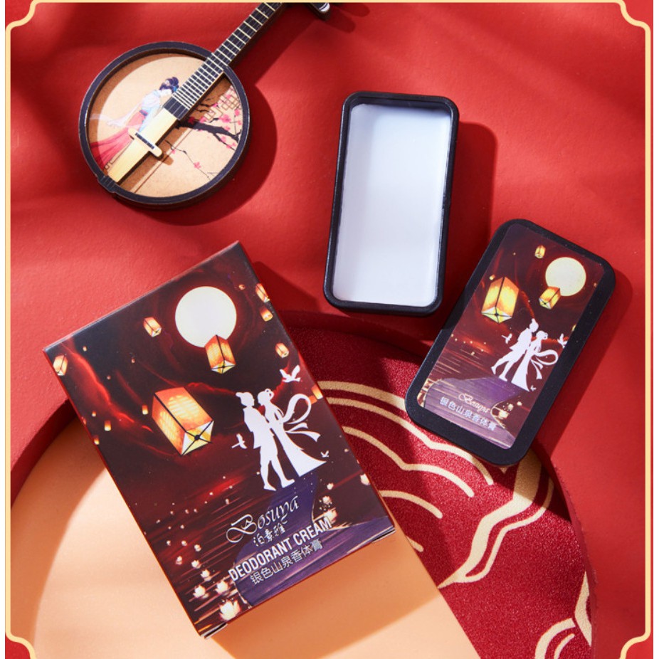 Nước Hoa Nam & Nữ Dạng Sáp BOSUNA Cổ Trang Mini Bỏ Túi Tiện Lợi | BigBuy360 - bigbuy360.vn