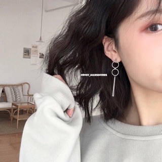 ROSY - KHUYÊN TAI TRÒN XÍCH MINI THẢ DÀI CÁ TÍNH (ẢNH THẬT Ở CUỐI!!!!)