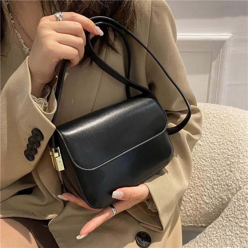 Túi Đeo Vai Hình Vuông Cỡ Nhỏ Thiết Kế Đơn Giản Thời Trang 2022 Cho Nữ
