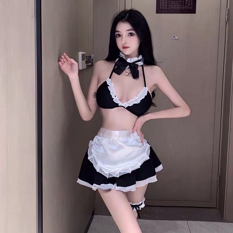 Váy ngủ cosplay hầu gái