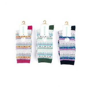 Tất vớ cổ cao nữ họa tiết thổ combo set 3 đôi TA19