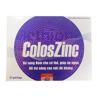 Kẽm hữu cơ ColoszinC dạng bột chính hãng -Nguyên liệu Của Pháp - Cho trẻ ăn ngon, tiêu hoá khoẻ, đề kháng tốt