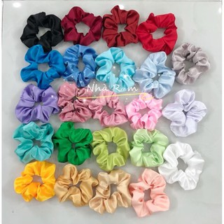 Dây buộc tóc SCRUNCHIES phi bóng vải đẹp