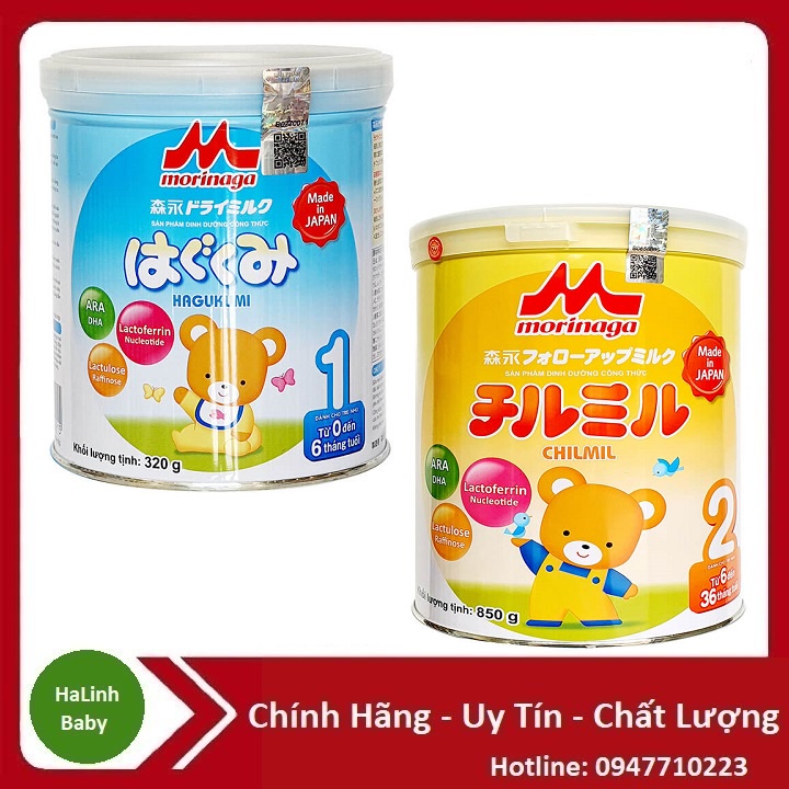 Sữa Morinaga Nhập khẩu số 1_2 (320g) mẫu mới