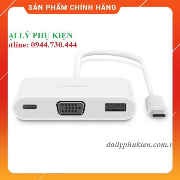 Cáp USB C sang VGA USB 3.0 USBC UGREEN 30376 dailyphukien