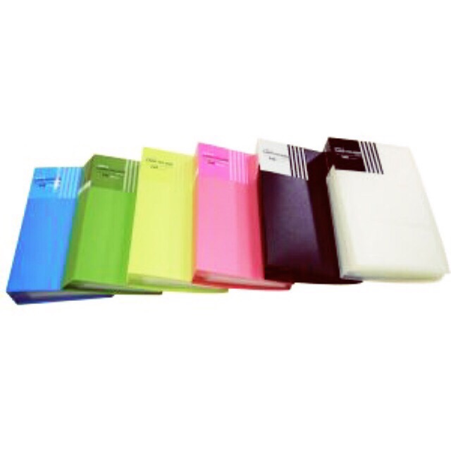 Sổ đựng lomo card A5 plus 120 card bìa nhựa
