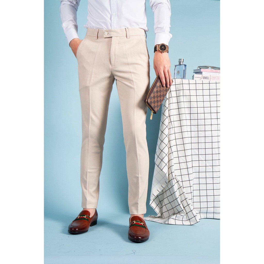 Quần Âu, Quần tây nam phong cách Hàn Quốc dáng slimfit co giãn nhẹ tốt đẹp rẻ