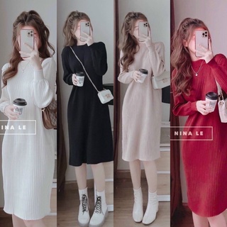 ĐẦM THUN SUÔNG FORM RỘNG (KÈM VIDEO HÌNH THẬT)