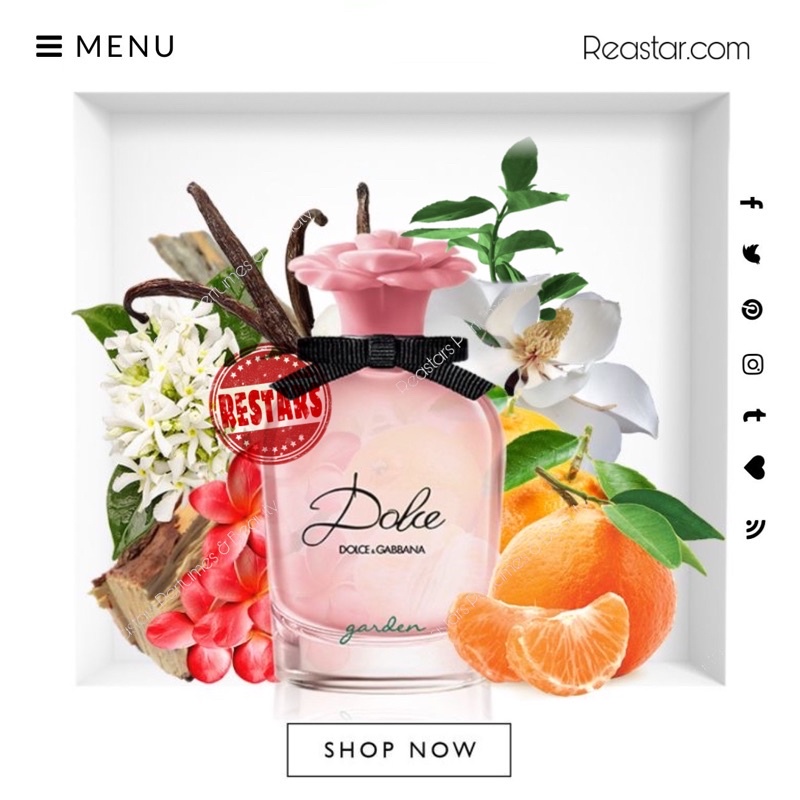 Nước Hoa Chính Hãng D&G Dolce Garden EDP Chiết 5ml/10ml/20ml