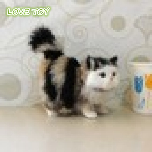 Mô hình mèo con xinh xắn trang trí nội thất đa dụng