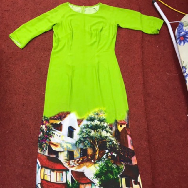 Áo dài hoa nhí, 3d