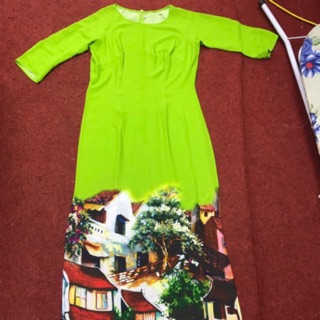 Áo dài hoa nhí, 3d
