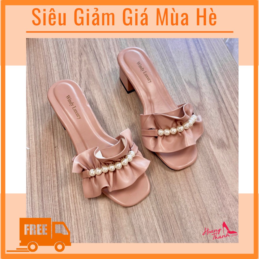Giày Cao Gót, Giày Nữ Đẹp 5 Phân Phong Cách Hàn Quốc. Giày Nữ Hoàng Thanh B10 Hồng.