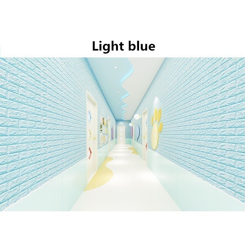 Giấy dán tường giả gạch trang trí đa năng