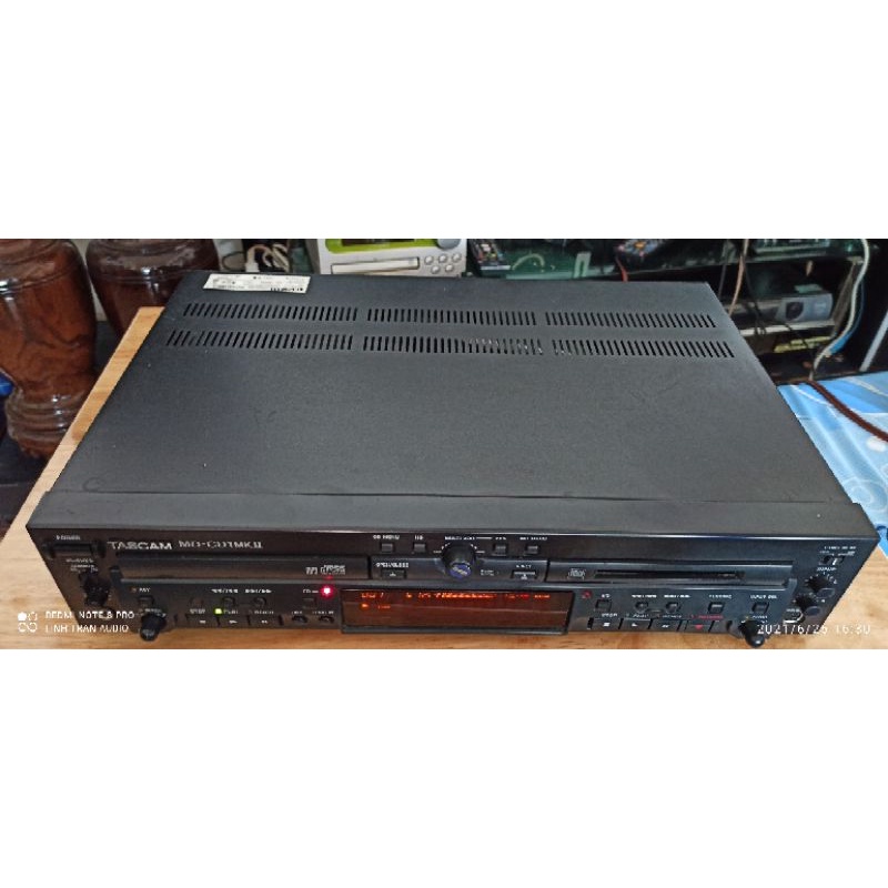 ĐẦU Giải mã TASCAM MD-CD1 MKII Dòng DA chuyên nghiệp