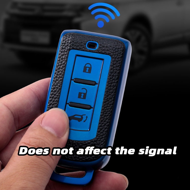 Tpu Vỏ Da Bảo Vệ Chìa Khóa Điều Khiển Từ Xa Cho mitsubishi pajero outlander asx eclipse cross montero 2023 xpander mitsubishi