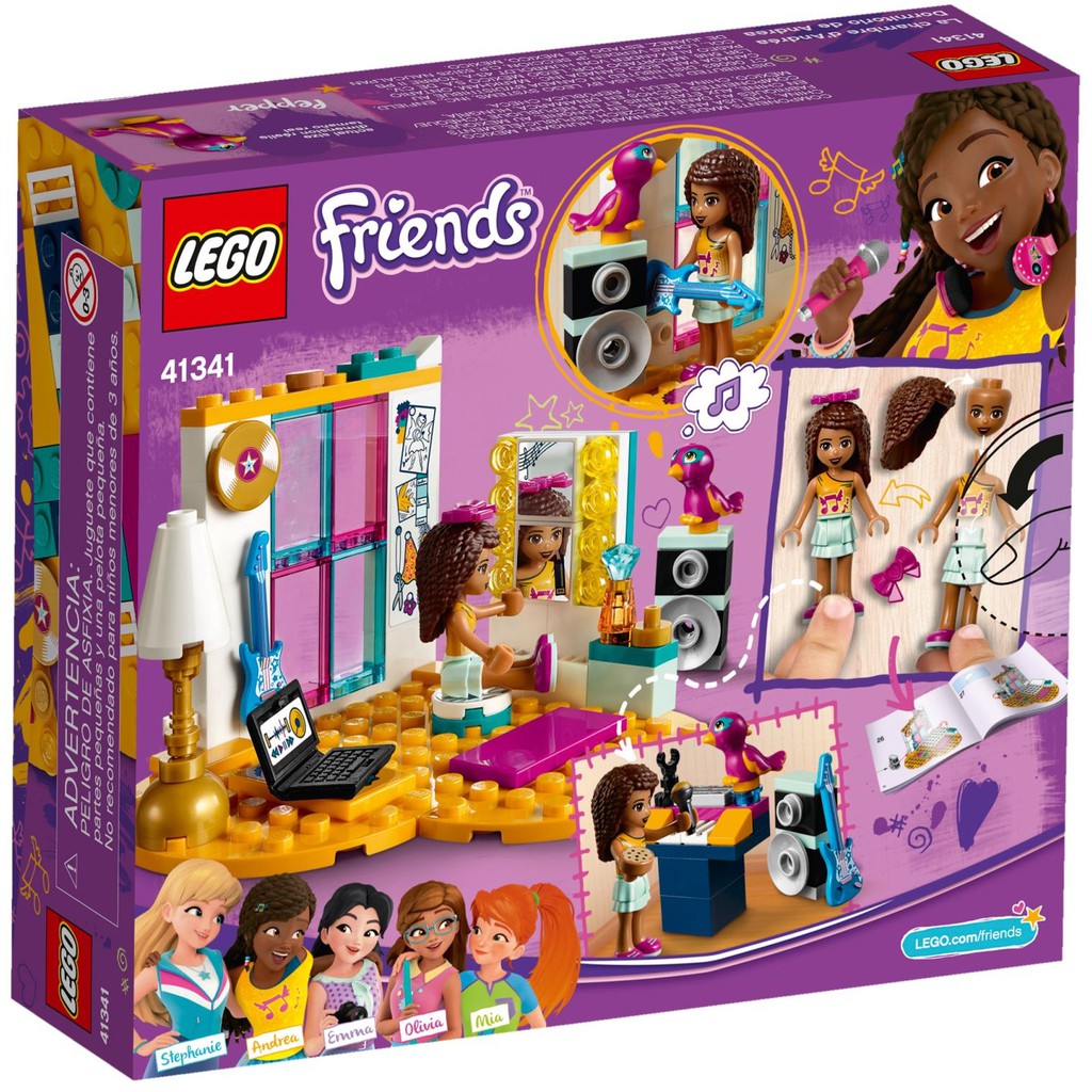 LEGO Friends 41341 - Phòng Ngủ Của Andrea