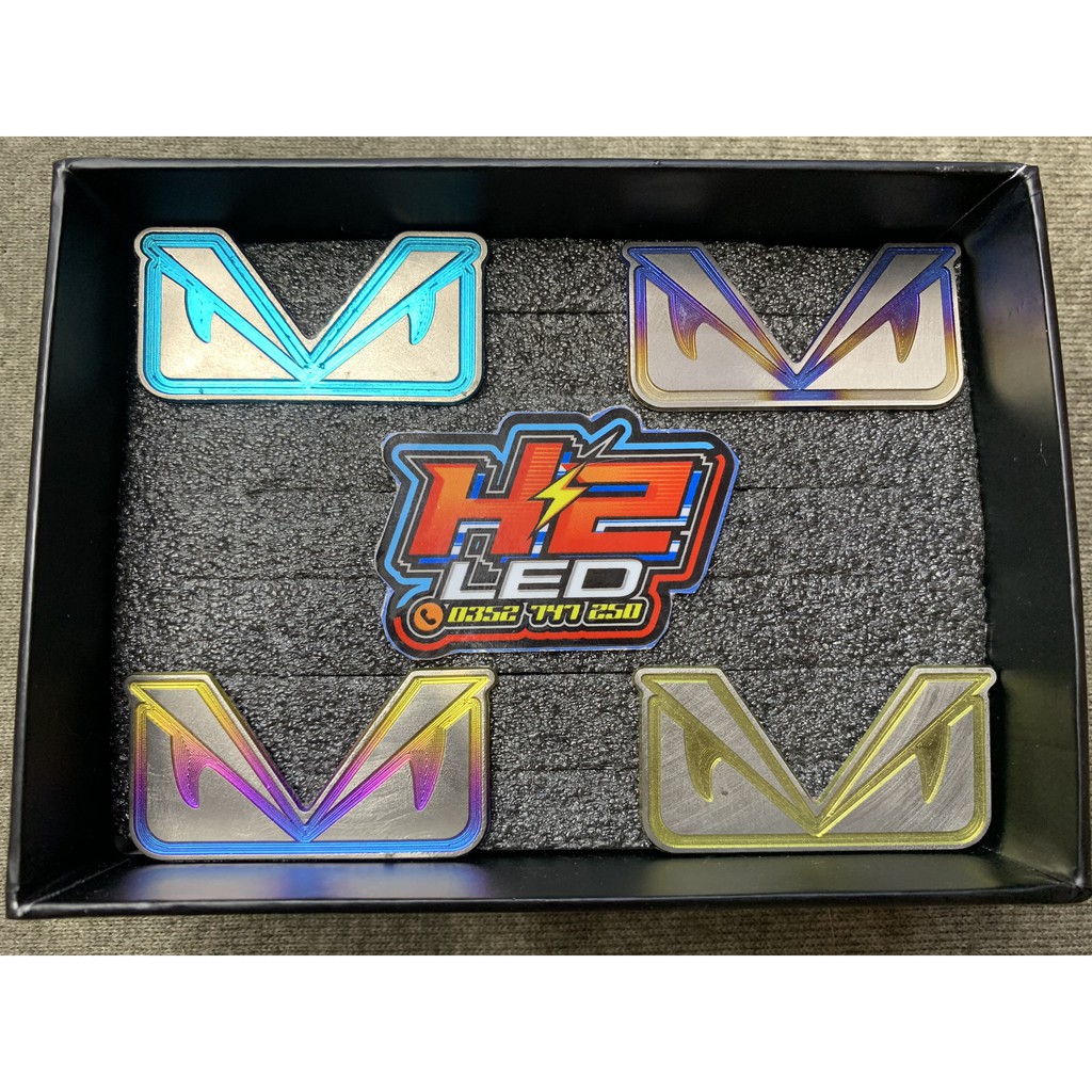 Miếng dán titan mắt Fendi -H2LED