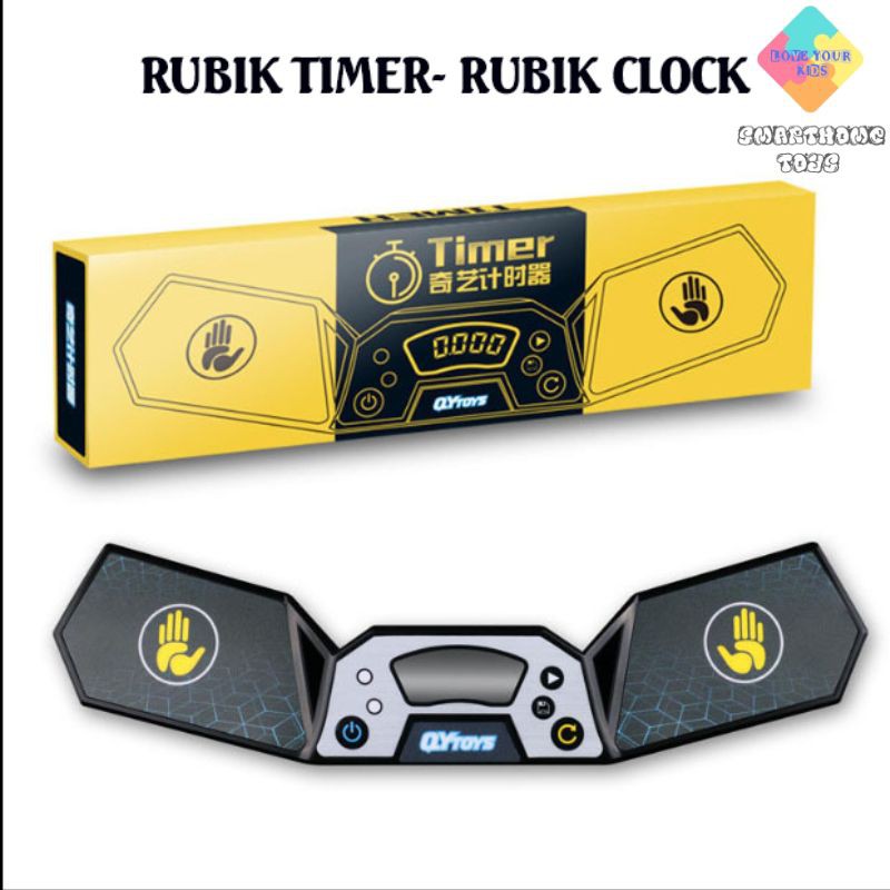 Rubik Timer - Rubik Clock Thiết Bị Bấm Giờ QIYI Dùng Để Thi Đấu Cao Cấp - SmartHome Toys