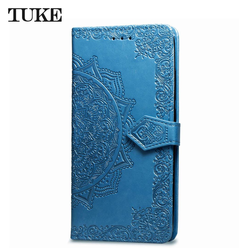 Ốp lưng ví da thêu hoạ tiết hoa Mandala 3D dành cho điện thoại OPPO F5 A83 | BigBuy360 - bigbuy360.vn