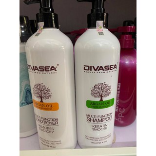 Cặp Dầu Gội Xả Diva Sea Mẫu Mới 750ml x2