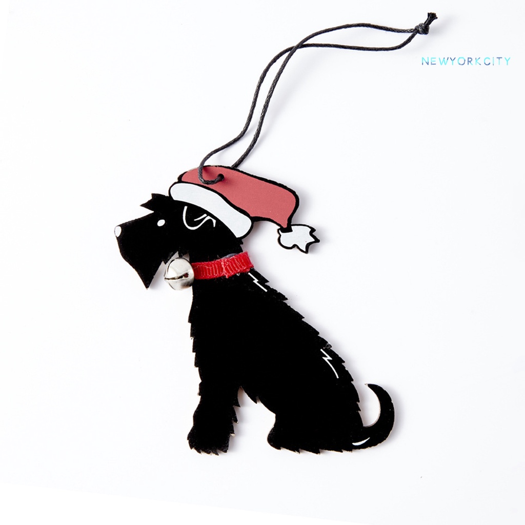 Mặt Dây Chuyền Bằng Gỗ Hình Cây Thông Giáng Sinh Đáng Yêu Trang Trí Nhà Cửa