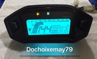 Đồng hồ điện tử MSX kèm giấy hướng dẫn gắn