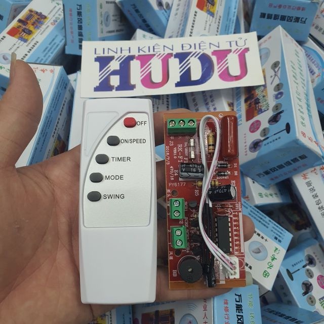 MẠCH QUẠT ĐIỀU KHIỂN TỪ XA ĐA NĂNG