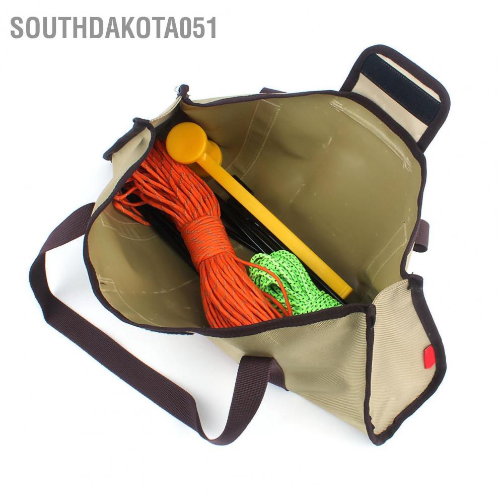 [Hàng HOT] Túi đựng Đồ cắm trại - Túi đựng Dụng cụ lều ngoài trời gấp gọn Di động【Southdakota051】