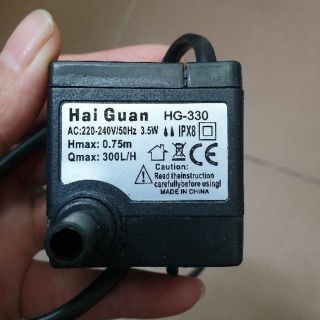 Bơm quạt điều hòa hơi nước 3,5w