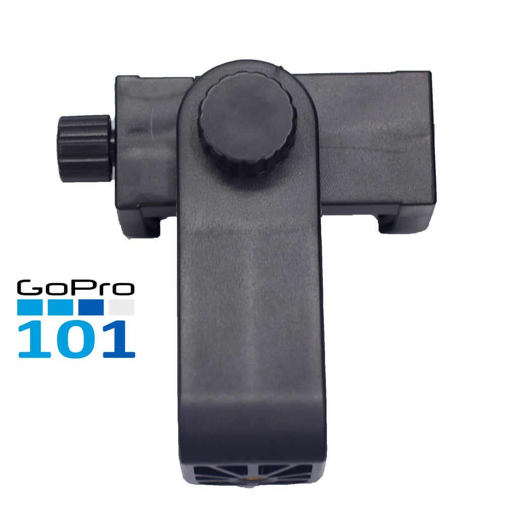 Kẹp điện thoại xoay ngang dọc chân vít 1/4 gắn lên Tripod - inoxnamkim - Gopro101