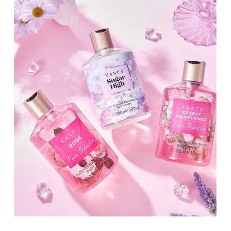 Sữa Tắm Hương Nước Hoa BODY MIST YANFU 300ML siêu thơm