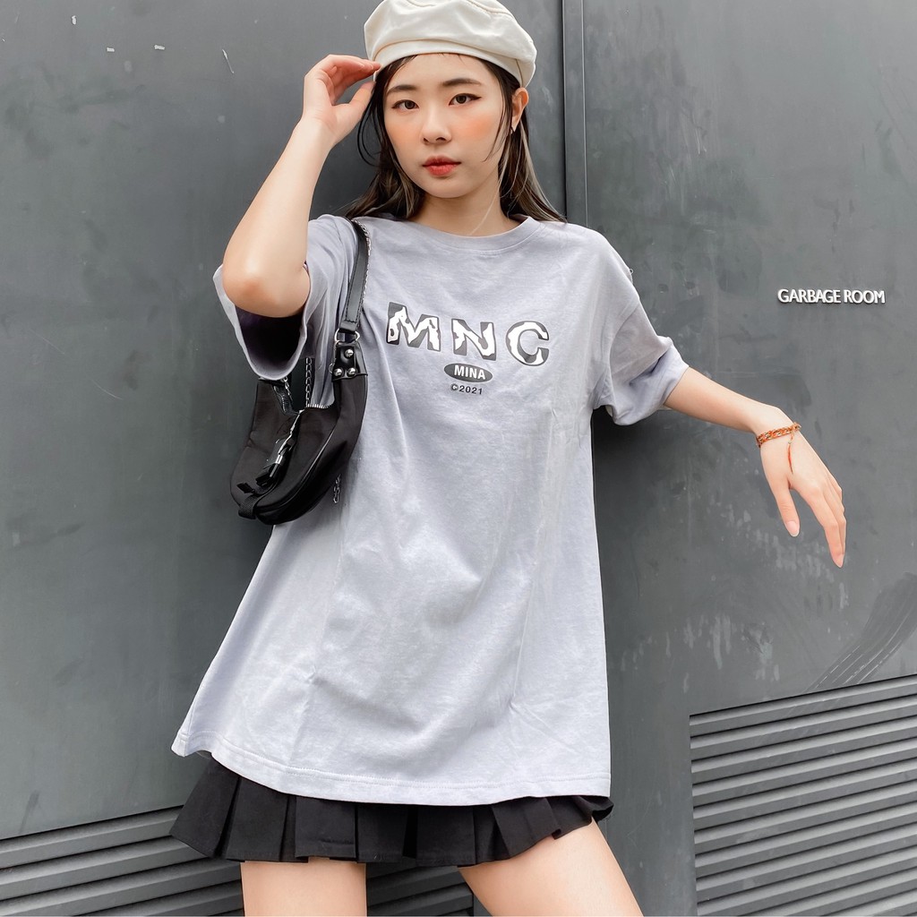 [Mã SKAMA06 giảm 8% tối đa 50K đơn 250K] (ẢNH THẬT) Áo thun/phông cộc tay unisex Mina studio HT412 chất liệu cotton thấ | BigBuy360 - bigbuy360.vn