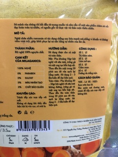 Bột nghệ Milaganics 100g
